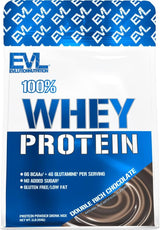 Proteína de Suero Evlution Nutrition 25g BCAAs 4g Glutamina 1LB