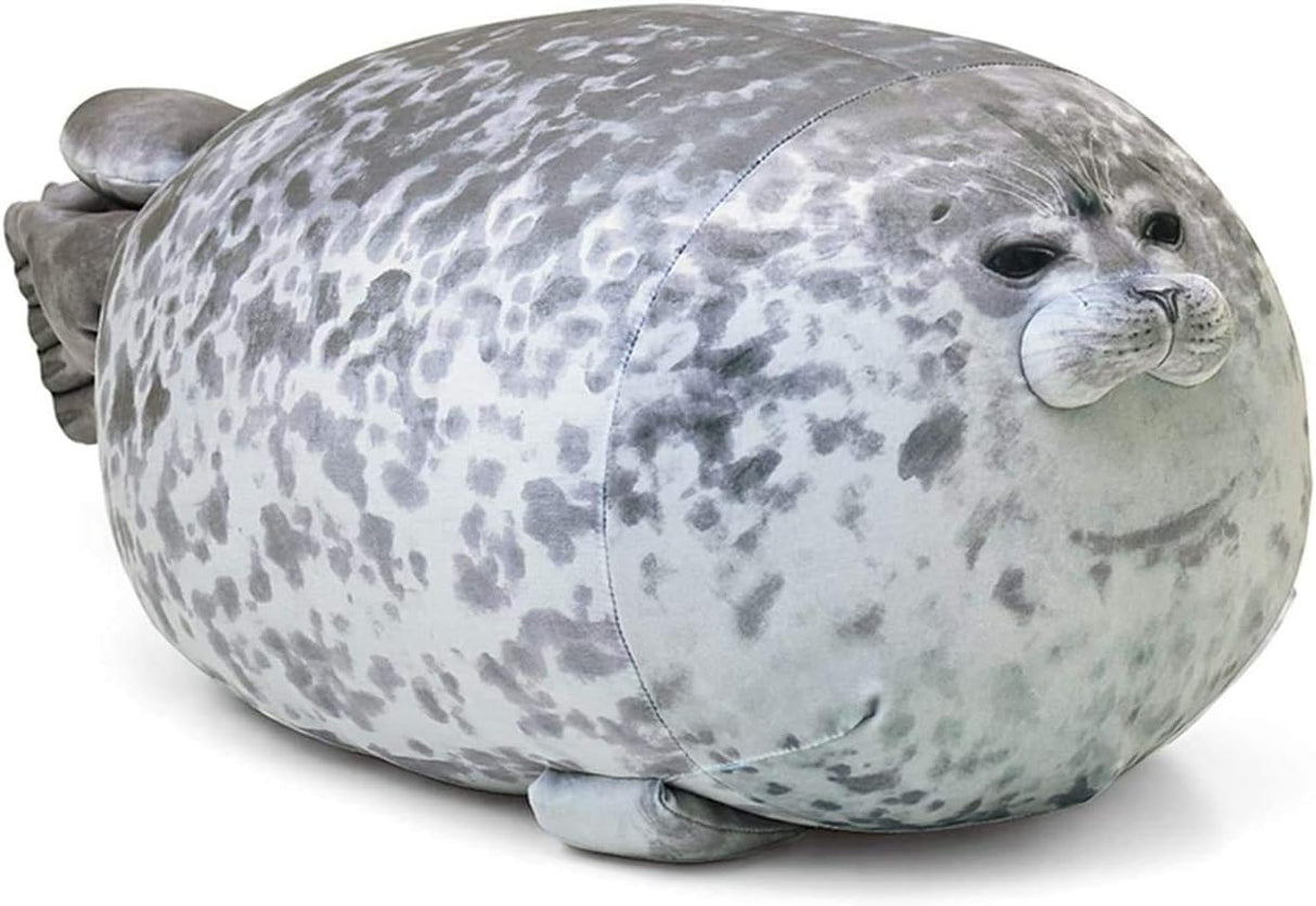 Pillow de Foca Chubby Blob, MerryXD, Plush, 13 in, Juguete