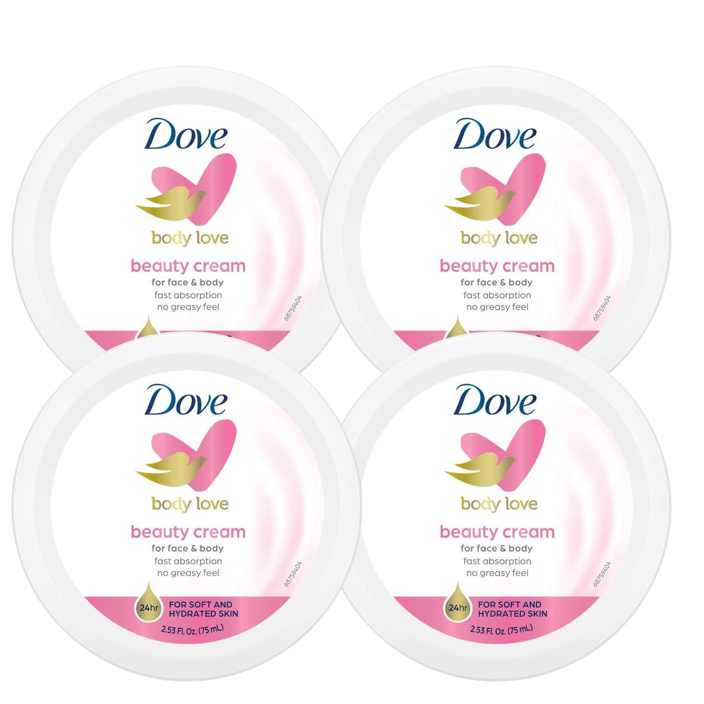 Crema nutritiva Dove para el cuidado corporal