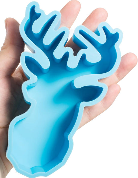 Moldes de Silicona Qeuly para Aromas Cabeza de Ciervo
