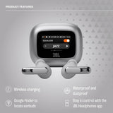 Auriculares JBL Live Beam 3 - Inalámbricos, ANC, 48H, IP55