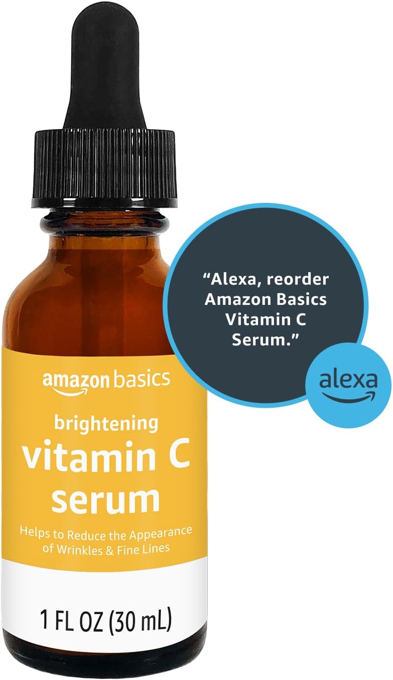 Suero iluminador de vitamina C Amazon Basics