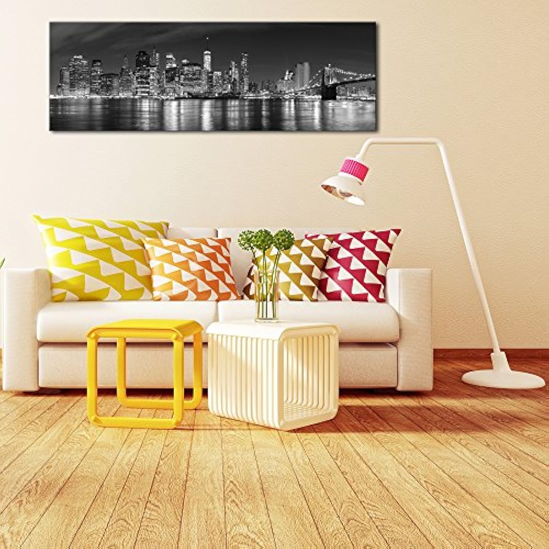 impresiones arte moderno paisaje urbano pinturas en lienzo
