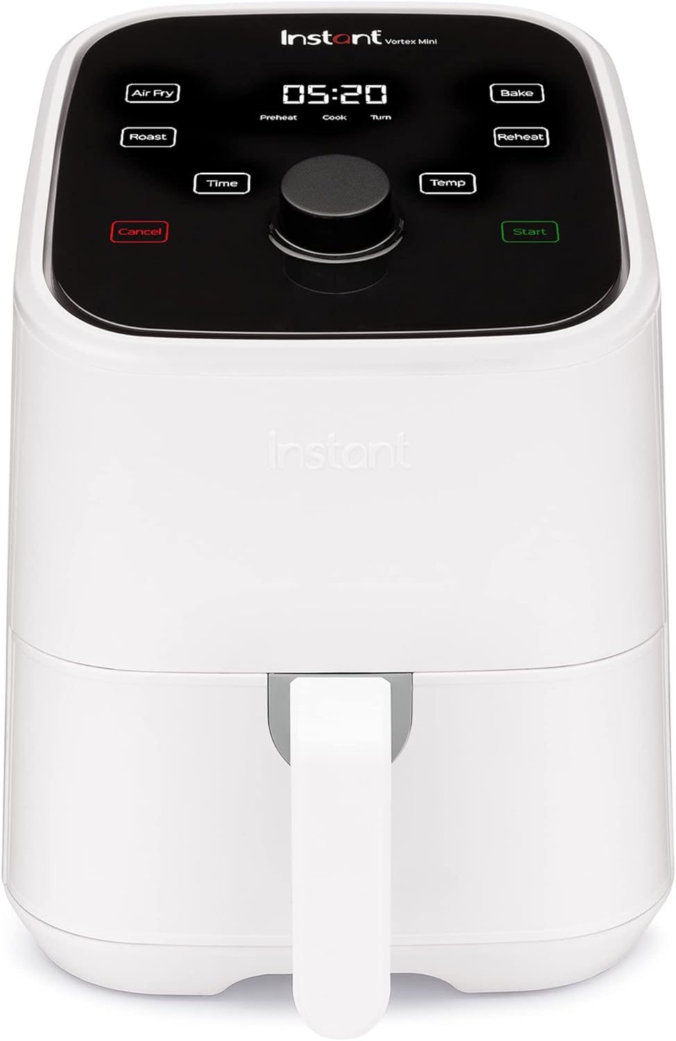 Mini Freidora de Aire Instant Vortex 2QT, cocina rápida, 100 recetas