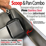 Tamiz con pala profunda  Aluminio sólido, antiadherente.