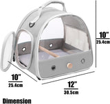 Transportín para Aves, Marca X, Perchero y Ventana Lateral