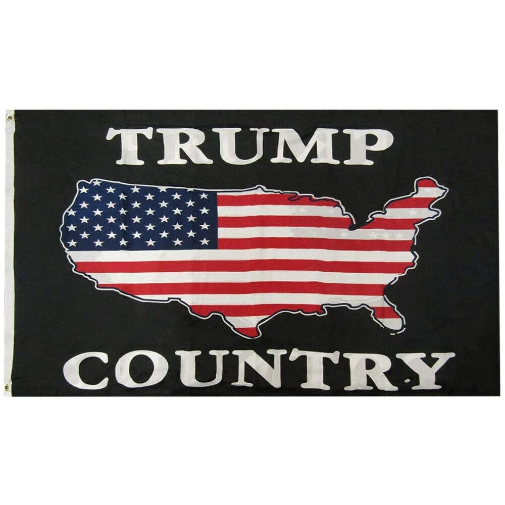 bandera de Trump Country USA  polinailon 3x5 3'x5