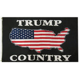 bandera de Trump Country USA  polinailon 3x5 3'x5