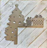 Adorno Navideño Puerta Superior, Decoración Divertida, E