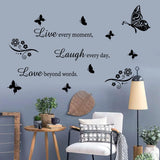 Vinilo Decorativo Frase Motivacional para el Hogar - Modelo 2023