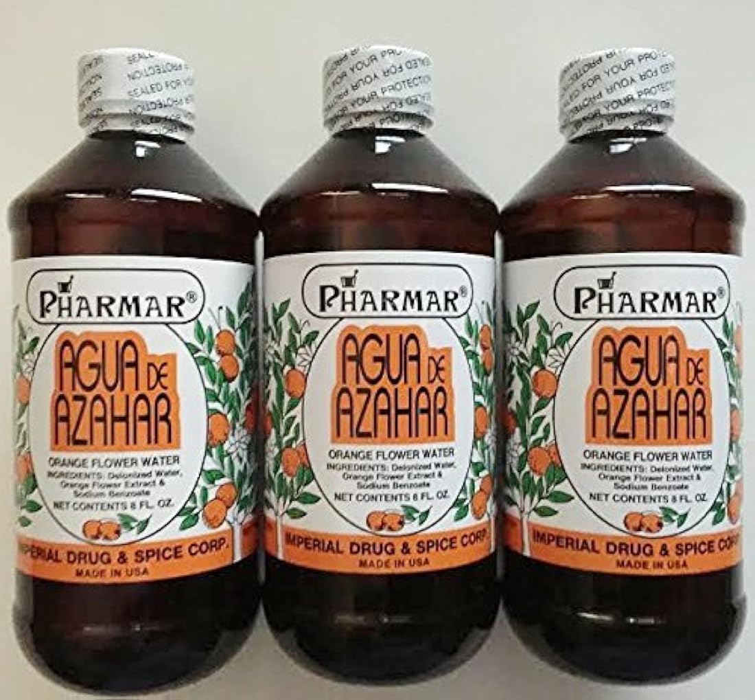 Agua de azahar 8 oz Pharmark