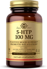 Suplemento Solgar 5-HTP 100 mg, 90 cápsulas vegetales