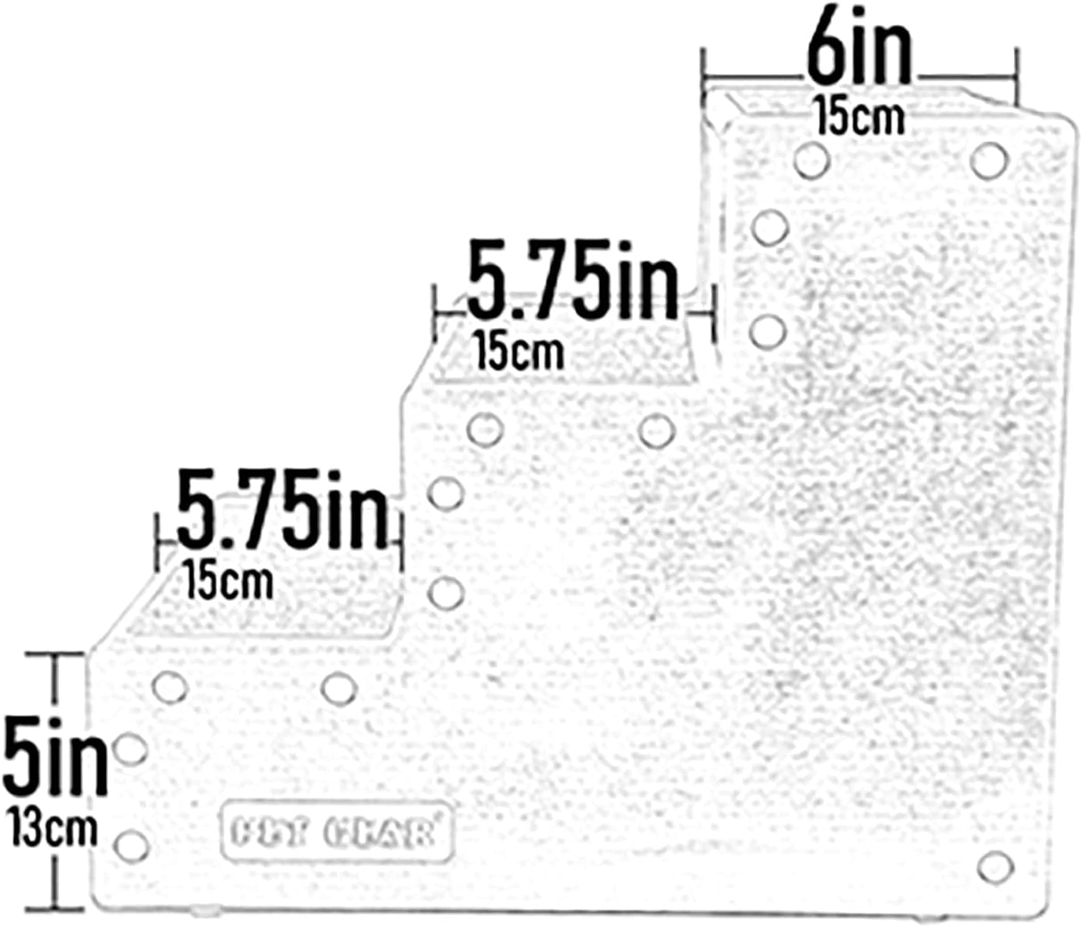 Escalera para perros pequeños, Blanco PG9630EGU Pet Gear