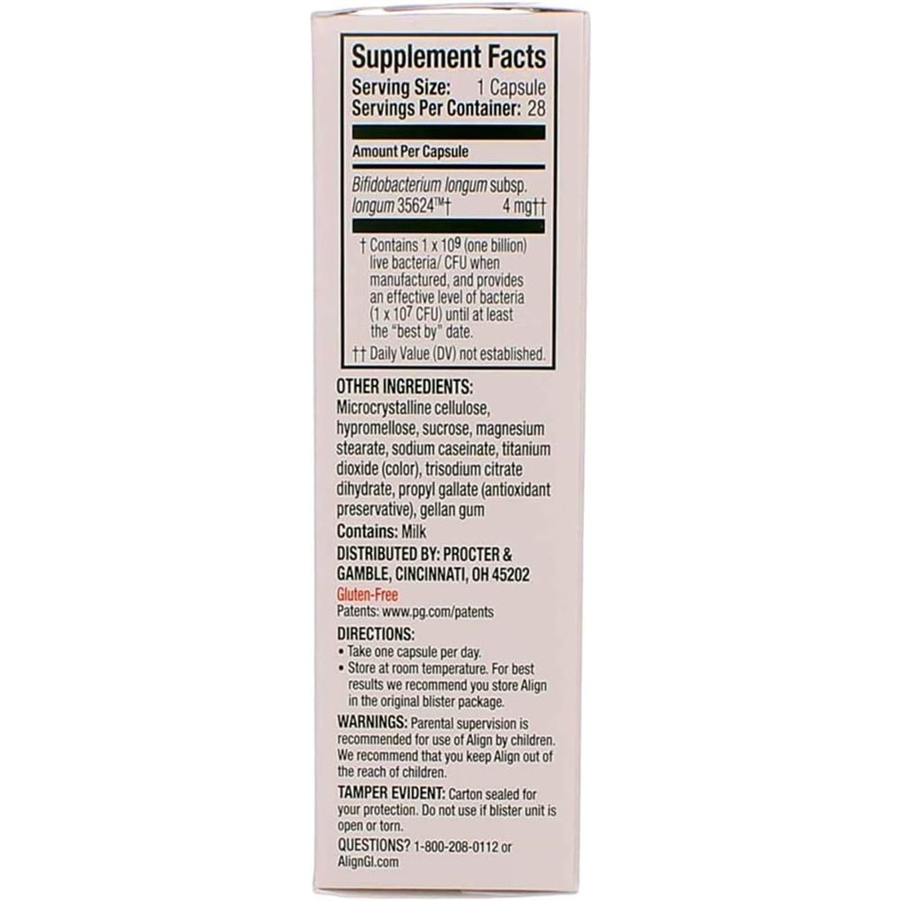 Suplemento Probióticos  para la salud digestiva diaria 28 un