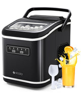 Máquina de Hielo Ecozy, Portable, Auto-Limpiante, 9 Cubos/6 min