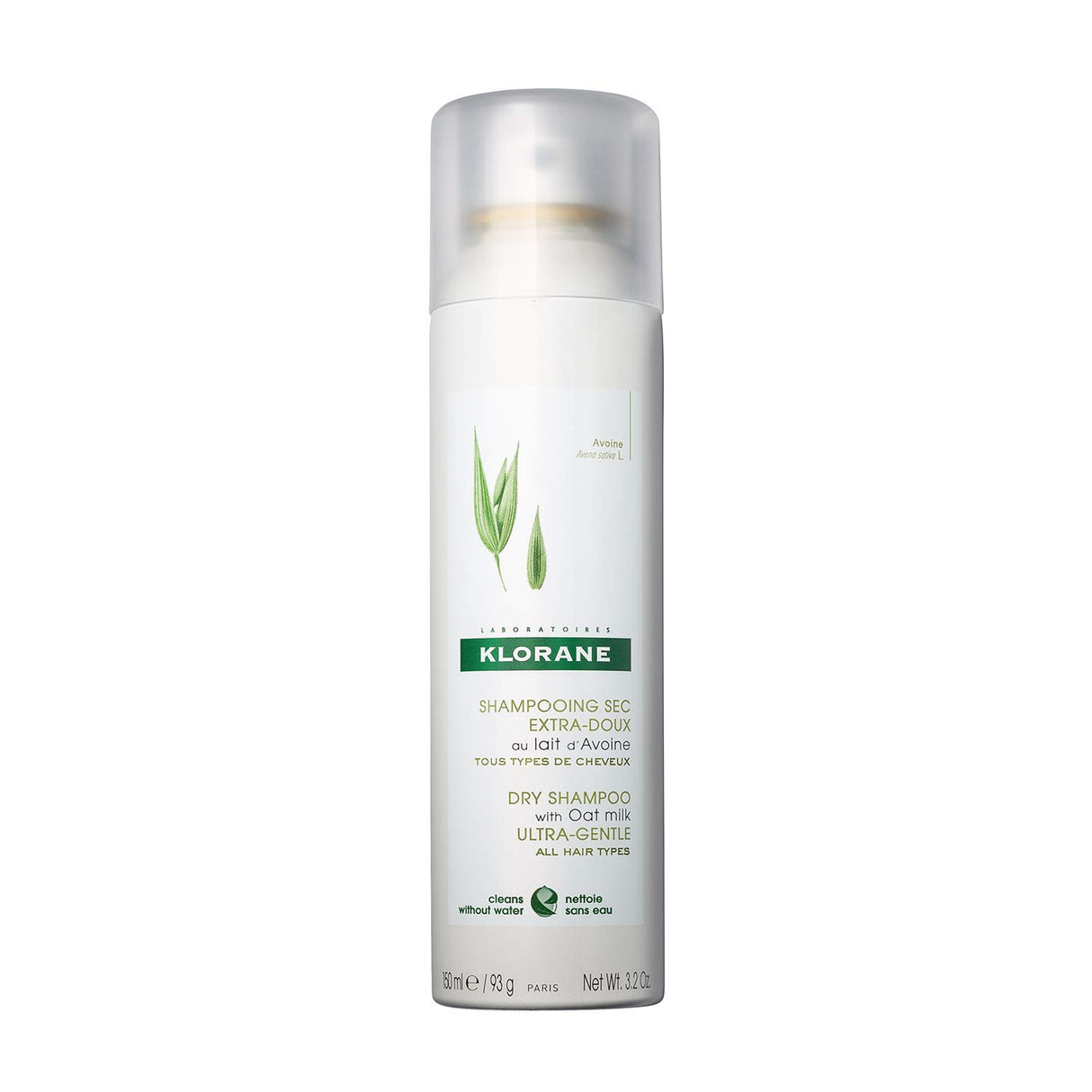 Shampoos y Acondicionadores al seco con leche de avena