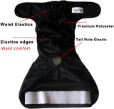 JoyDaog Paquete de 3 pañales para cachorros, color negro, XS