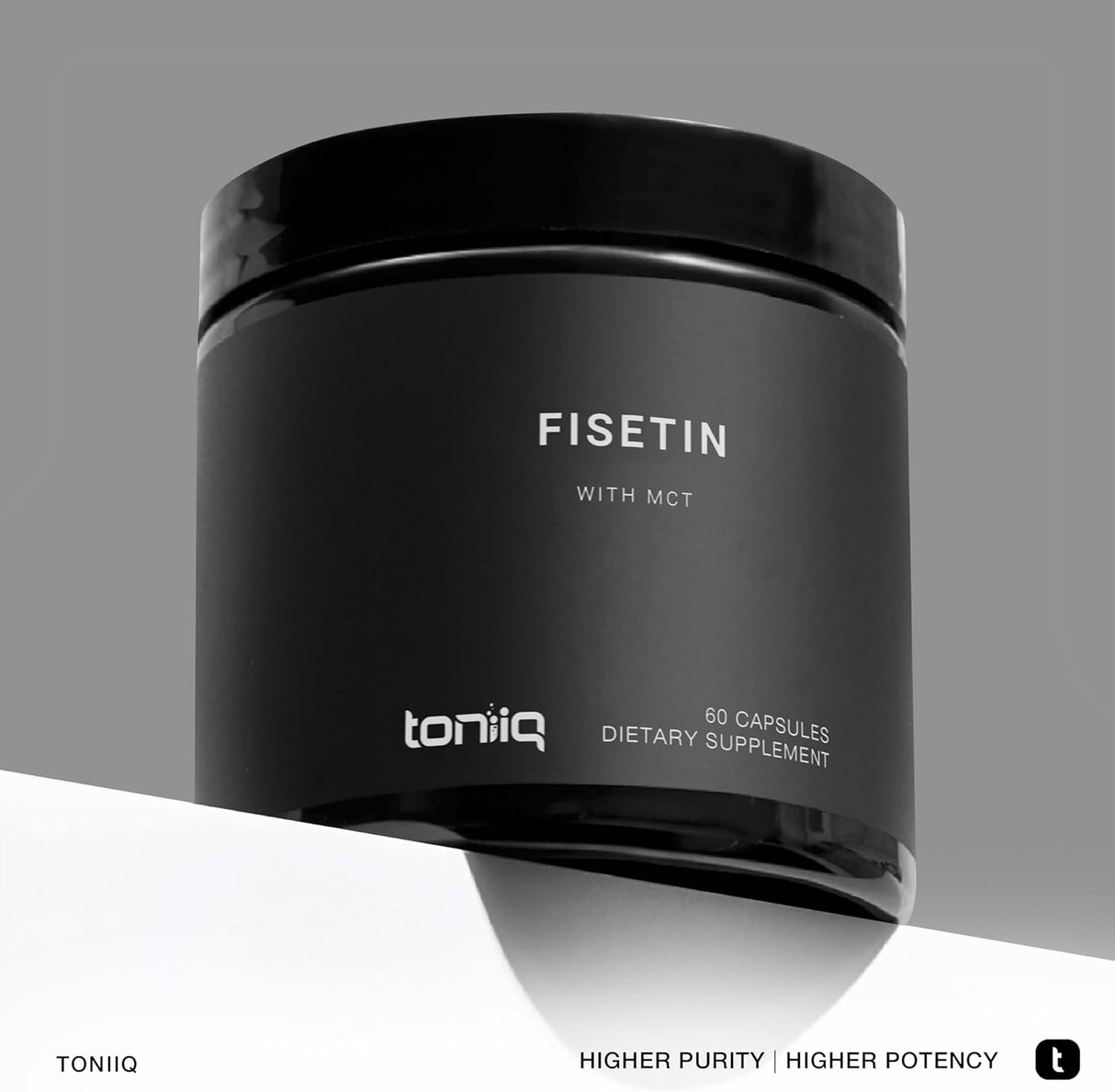 Suplemento Toniiq Fisetina de ultra alta pureza de 500 mg