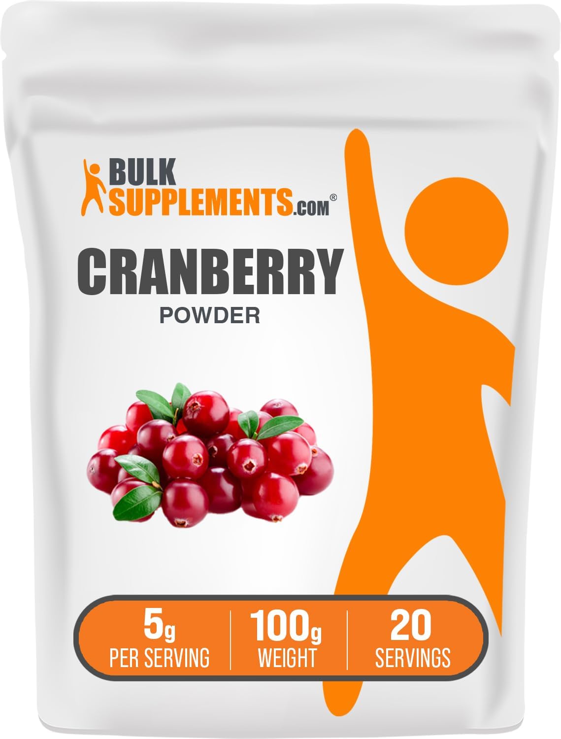 Extracto de Arándano en Polvo - BulkSupplements, 500mg, 100g