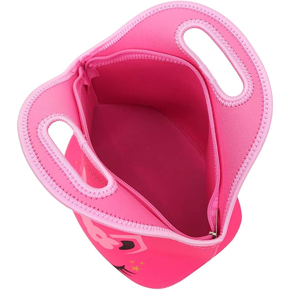 Morral escolar de unicornio para niñas rosado