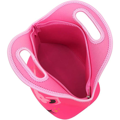 Morral escolar de unicornio para niñas rosado