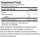 Vitamina B2 líquida (riboflavina) 16oz  dietético líquido