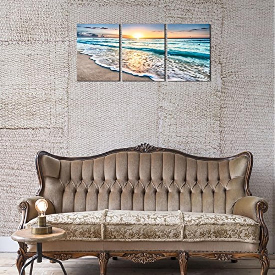 rte de Pared Moderno Estirado y Enmarcado  Pyradecor