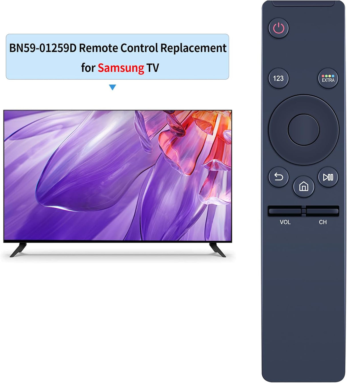 Control Remoto Samsung Smart TV 6 y 7 Series BN59-01259D/E/B