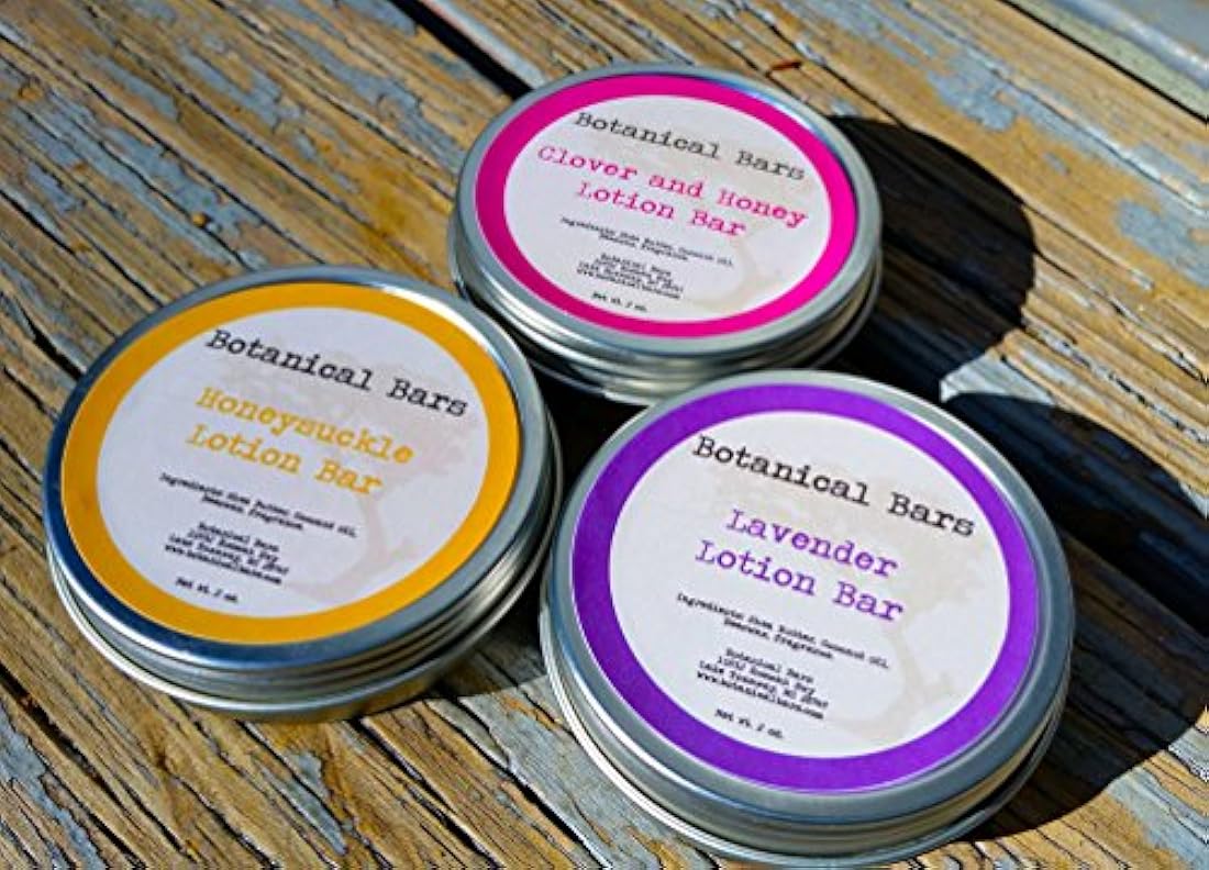 Loción Bar Set 3 Loción Bares 2oz cada Lavanda Madreselva