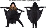 Disfraz de Murciélago COOLJOY para Niños, Jumpsuit Halloween