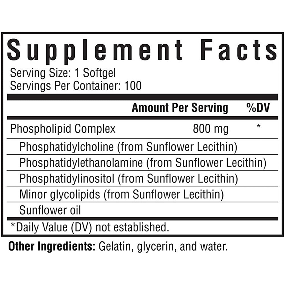 Suplementos Alimenticios Optimal PC 100 cápsulas blandas