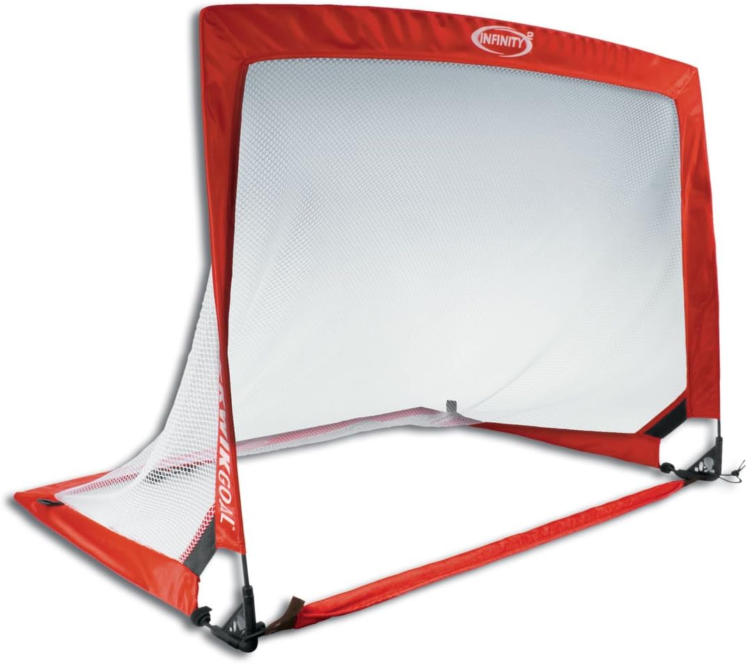 Porteria de futbol portatil, con red y bolso para trasladar
