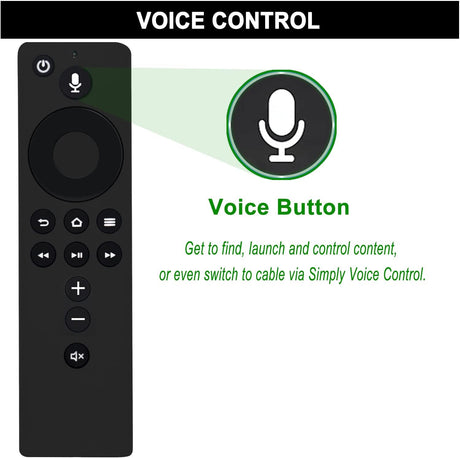 Control Remoto de Reemplazo L5B83H para Amazon TV Cube y Stick