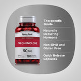 Suplemento de Pregnenolona 50 mg Piping Rock 180 Cápsulas