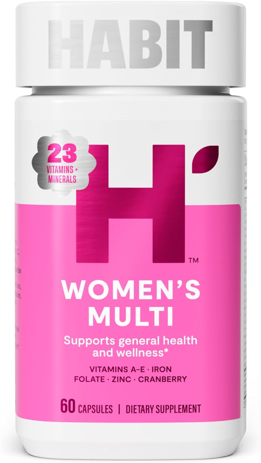 Suplemento Multivitamínico Habit, 23 Vitaminas y Minerales, 60 Cápsulas