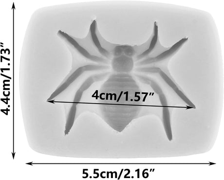 Moldes de Silicona para Pasteles Halloween de Araña, Set 1