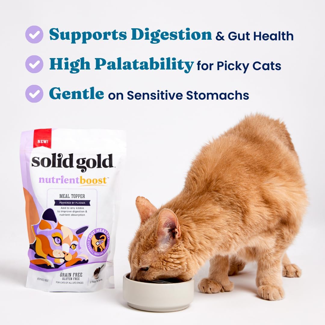 NutrientBoost Topper para Gatos - Solid Gold, Alto en Proteínas