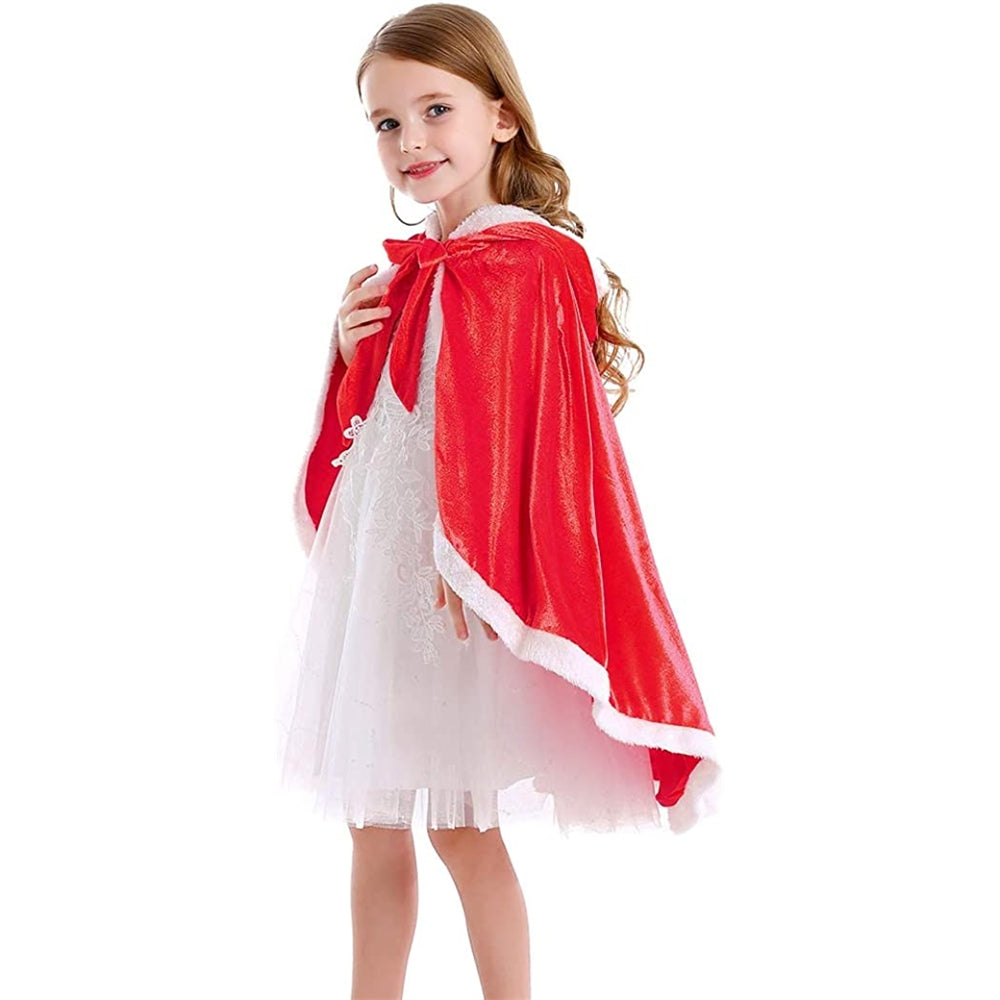 Disfraces con capucha para niña roja talla 3 a 4 años