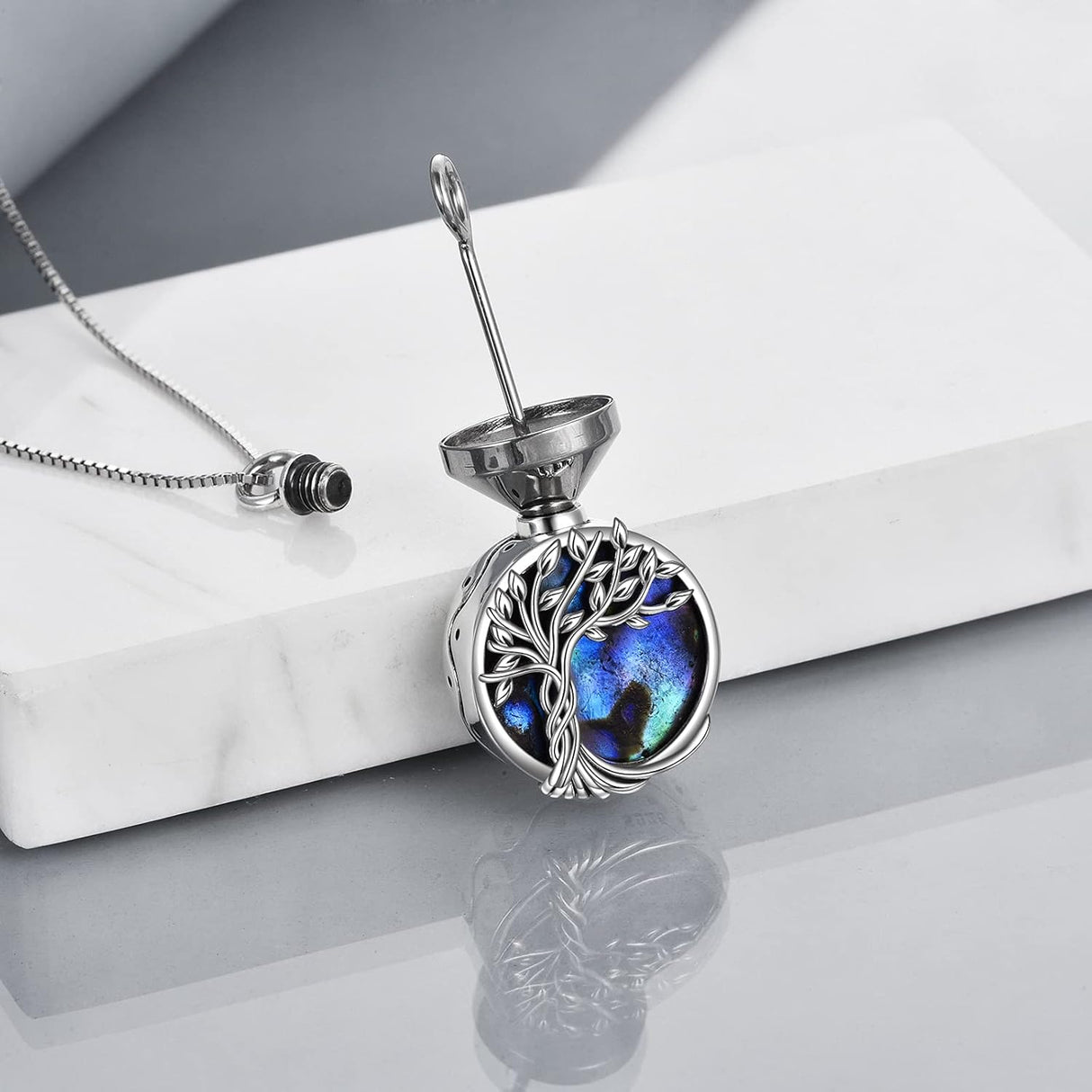 Collar de árbol de la vida, colgante de árbol genealógico