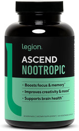 Suplemento natural para memoria y enfoque, Ascend Nootropic
