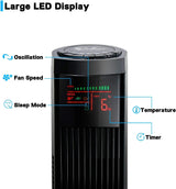 Ventilador Oscilante Simple Deluxe 48 con Control Remoto