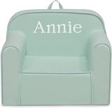 Silla Cozee personalizada, salvia. Delta Children