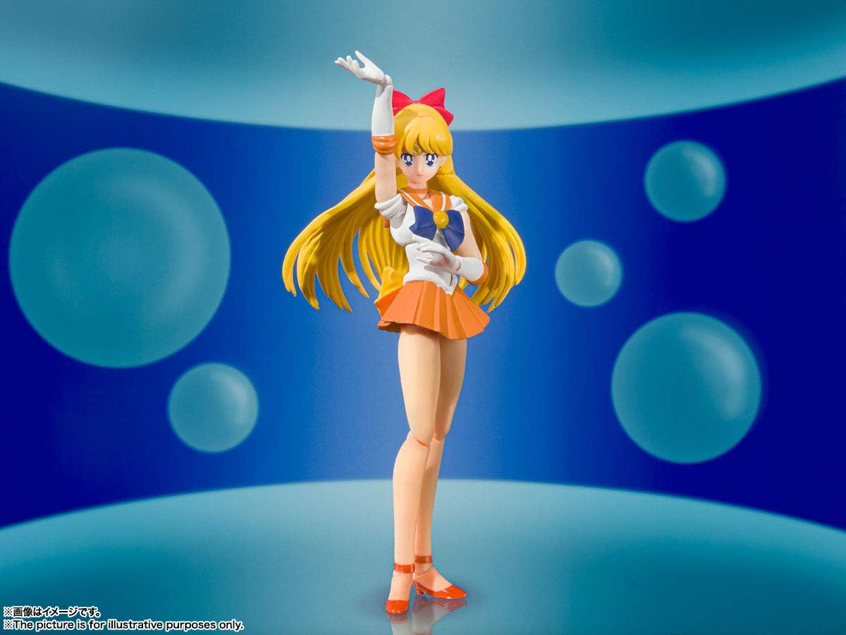 Figura de acción Sailor Venus - Edición Animación - S.H.Figuarts