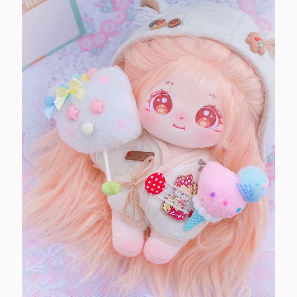 Muñeca de peluche 20cm Niannyyhouse, cabello largo, modelo a-13