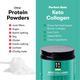 Suplementos Proteína de colágeno en polvo con aceite MCT