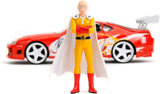Modelo 1:24 Toyota Supra Die-Cast con Figura de Saitama