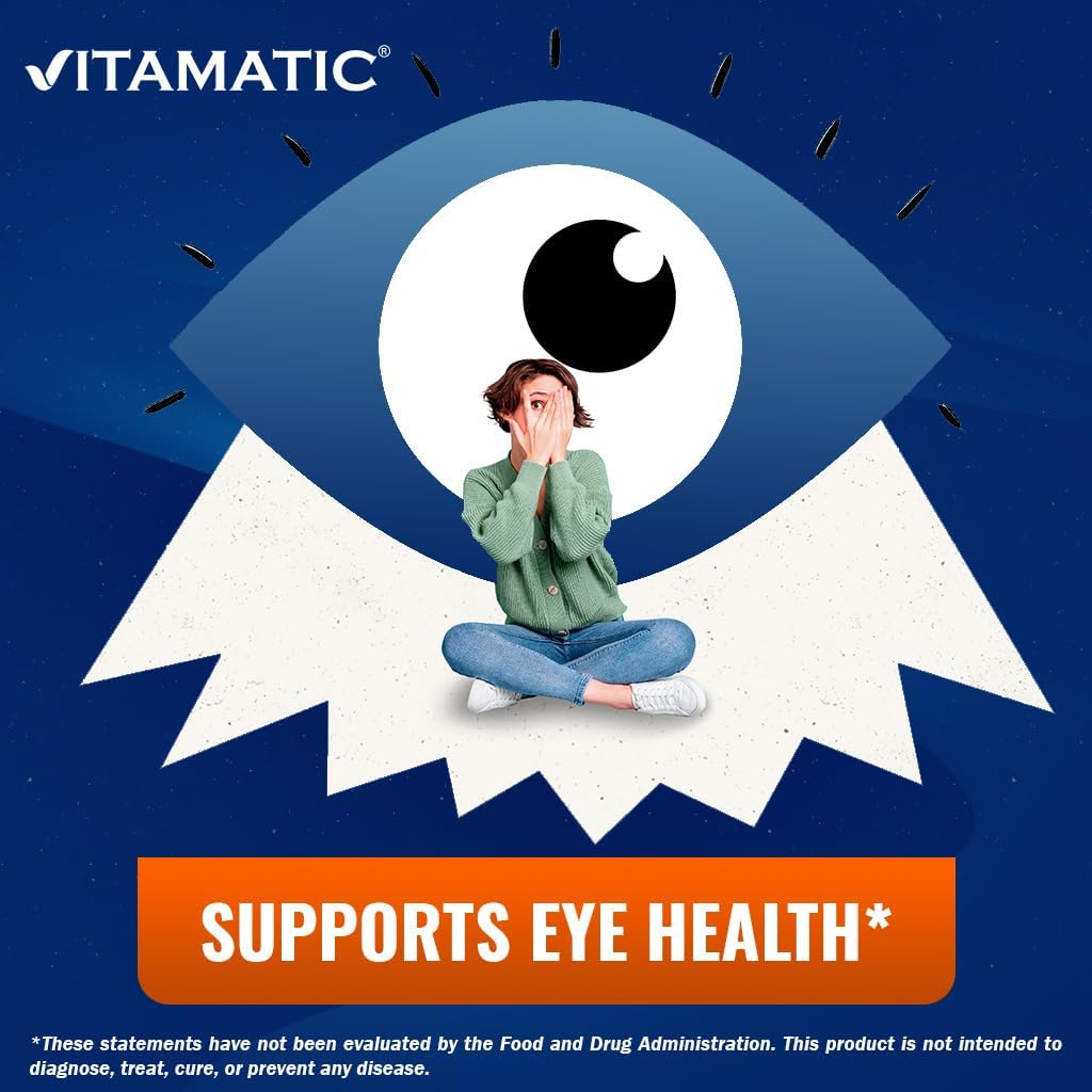 Suplemento Vitamatic Luteína 40mg y Zeaxantina 10mg 240 Softgels
