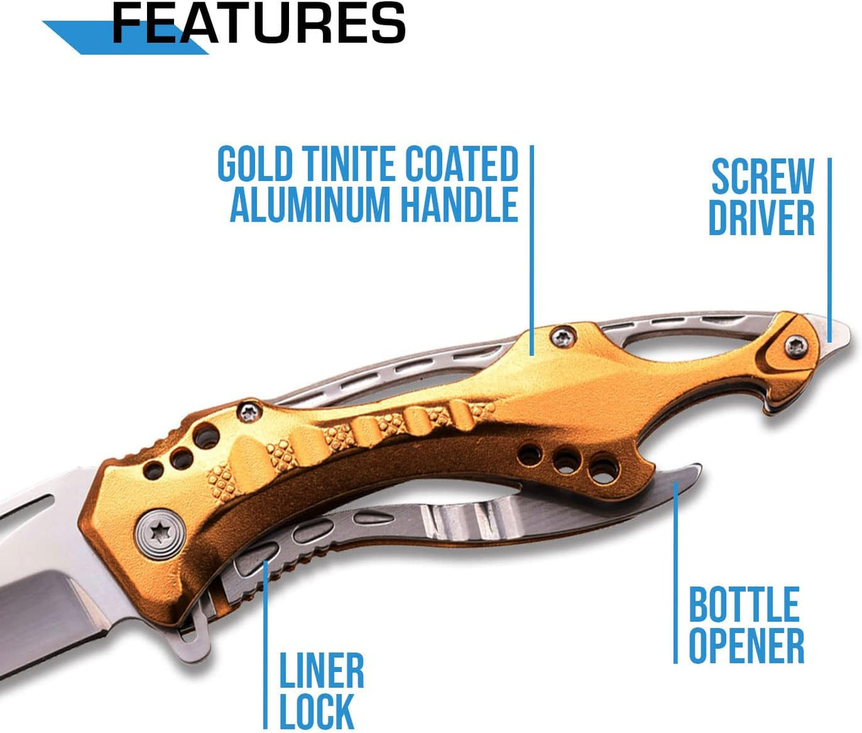 Cuchillo plegable táctico con asistencia de resorte MT-A705