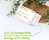 Suplemento Ashwagandha KSM-66 y Azafrán AnimaFort 30 Cápsulas