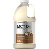 Aceite Keto MCT 64 oz Fórmula vegetariana sin OMG  sin sabor